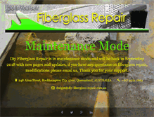 Tablet Screenshot of diy-fiberglass-repair.com